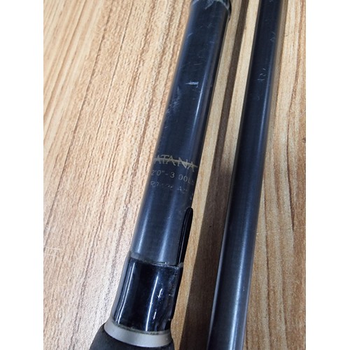 4 - A Shakespeare Cypry carp fishing rod 12ft 2.75LB TC. In excellent clean condition and with its origi... 