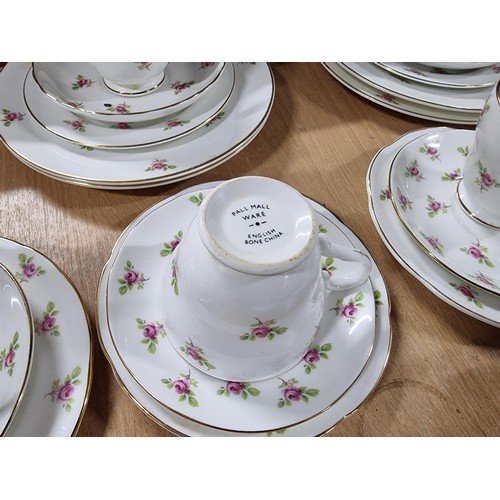 19 - 2x part tea sets to include a pretty tea set by Paragon China with a floral design along with a Pall... 