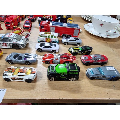 20 - Approx 35 die-cast mode cars to include a large quantity of various fire cars and fire engines, vari... 