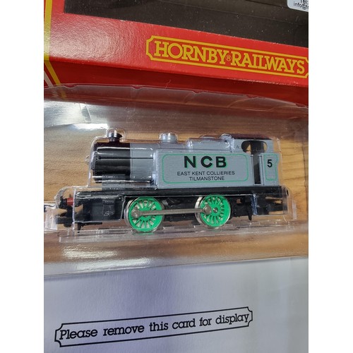 34 - An as new rare Hornby R068 PO class D NCB grey loco, boxed with instructions and still sealed at one... 