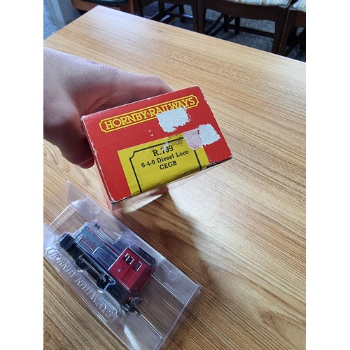 35 - A rare as new boxed Hornby R799 class 06 CEGB diesel locomotive, boxed and still sealed at one end.