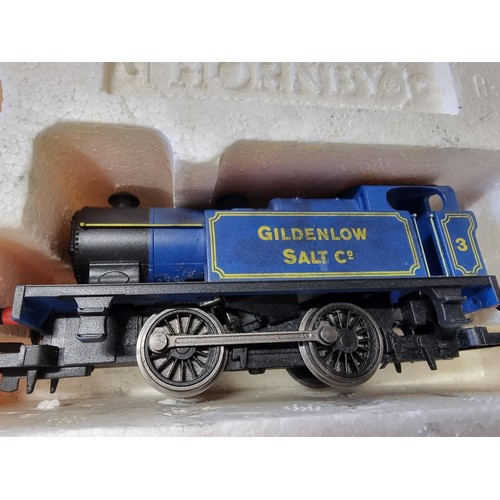 44 - A boxed Hornby R3211 Gildenlow salt industrial locomotive No. 3 