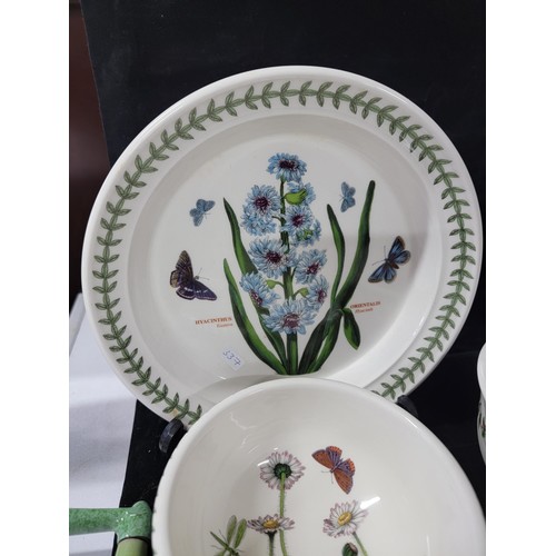 354 - Quantity of collectables inc 10x pieces of Portmeirion pottery items inc plates and bowls, along wit... 