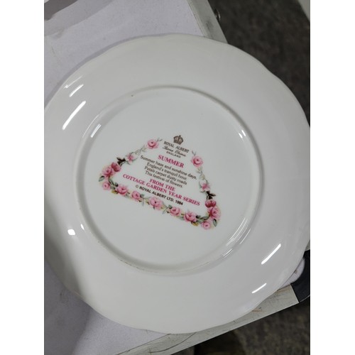 363 - Large quantity of limited edition ceramic plates all with COA's to include Royal Albert The Queen Mo... 