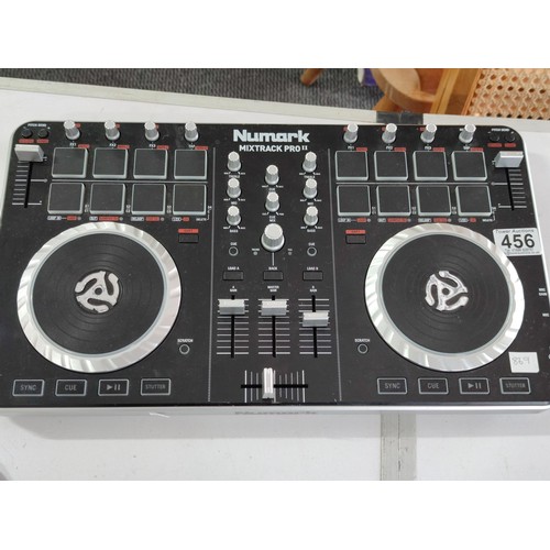 456 - Numark DJ controller with beats headphones and usb connection cable in good order