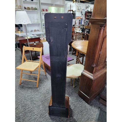 500 - Enfield Granddaughter clock chiming on gone rods complete with its unusual cylinder type pendulum  i... 