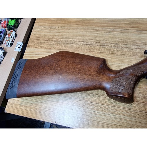 298 - Good quality modern BSA Ultra Multishot .22 gas powered air rifle, this rifle was sent to Rat Works ... 