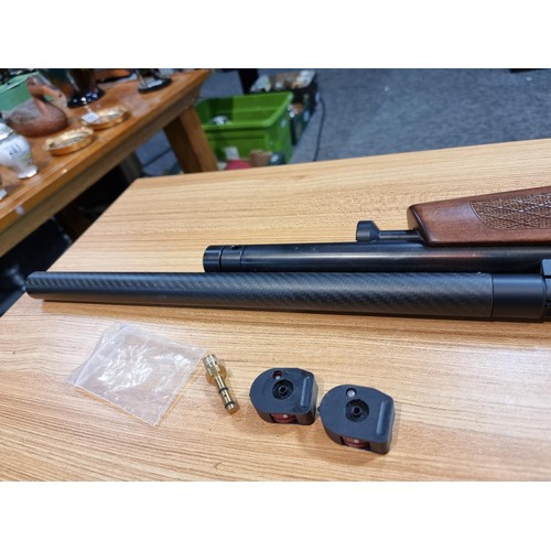 298 - Good quality modern BSA Ultra Multishot .22 gas powered air rifle, this rifle was sent to Rat Works ... 