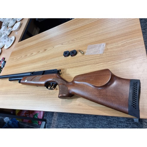 298 - Good quality modern BSA Ultra Multishot .22 gas powered air rifle, this rifle was sent to Rat Works ... 