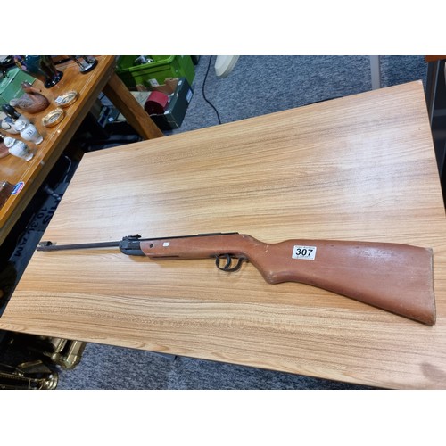 307 - Vintage Milbro G23 .177 air rifle, requires some attention.
 No postage on this item and proof of ag... 