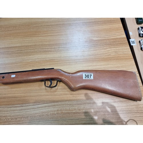 307 - Vintage Milbro G23 .177 air rifle, requires some attention.
 No postage on this item and proof of ag... 