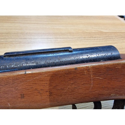 307 - Vintage Milbro G23 .177 air rifle, requires some attention.
 No postage on this item and proof of ag... 