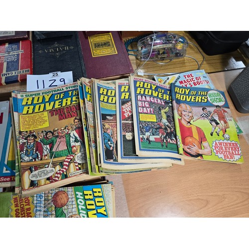 25 - A very large quantity of Roy of the Rovers comics, most are dated 1978, 79 and 1980 with a few late ... 