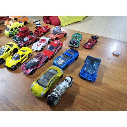 35 - A collection of approx 25x vintage die-cast vehicles to include some good brands Ertl, Corgi cubs, m... 