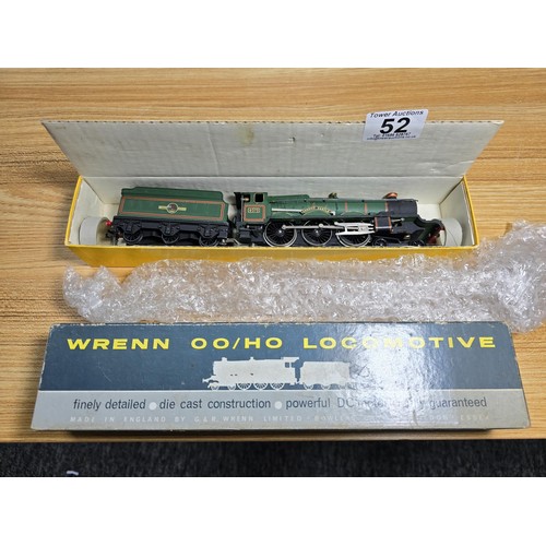 52 - A rare boxed Wrenn W2221 BR late crest 4-6-0 Cardiff Castle loco and tender 4075, locos had a test r... 