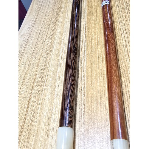 171 - 3x fine quality walking canes to include 1 with a solid mother of pearl top with excellent flashing ... 
