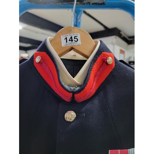 145 - Vintage good quality complete Guard officers uniform complete with trousers for the rank of Brigadie... 