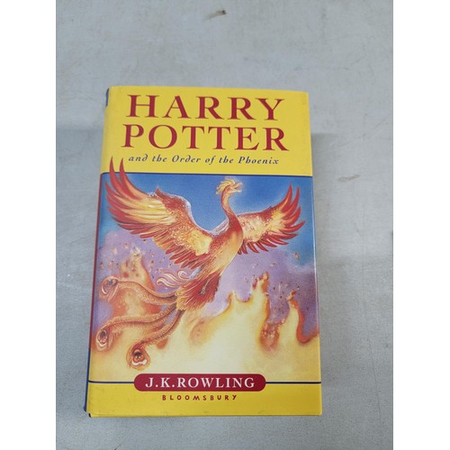 349 - 4 x Harry Potter books inc. the Half-blood Prince containing the miss print 1st edition. Two others ... 