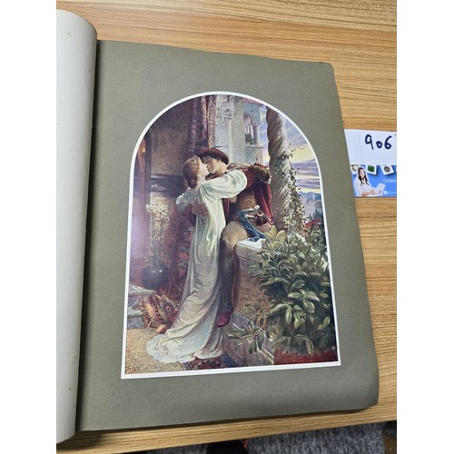 4 - A large book titled Great pictures in private galleries by Cassell and company ltd, containing a ver... 