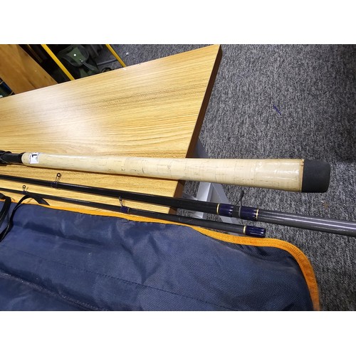 13 - A Blue fox 13ft 3 piece rod, in excellent clean condition and complete with its original slip case.