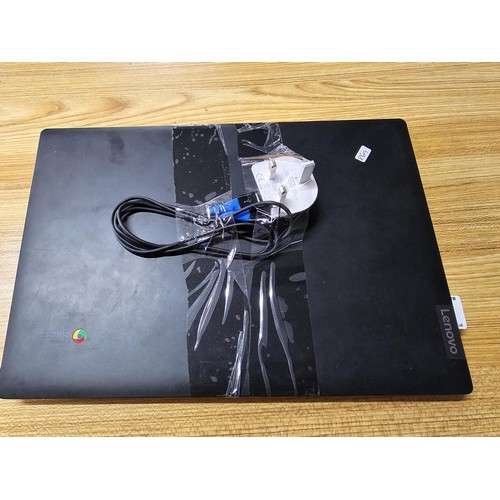 22 - Lenovo Chromebook S340-14 laptop complete with chrome operating system 4gb ram extendable by memory ... 