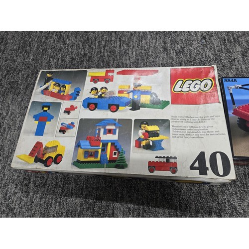 41 - 2 good vintage sets of Lego and The Simpsons chess set to include a vintage Lego set no 40 from 1976... 