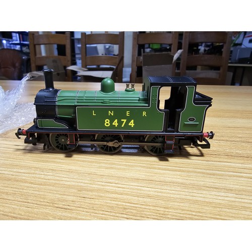 46 - An unboxed Hornby R1030J83 LNER 0-6-0 tank locomotive no 8474, clean and serviced with a test run.