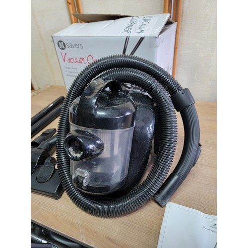 Morrisons own brand Savers bagless corded vacuum cleaner 1.4kw complete