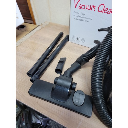 Morrisons own brand Savers bagless corded vacuum cleaner 1.4kw complete
