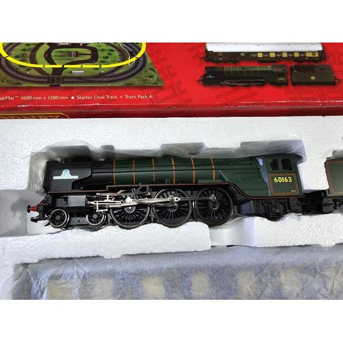 64 - A brand new in box Hornby R1225 Tornado express train set, never been unpackaged.