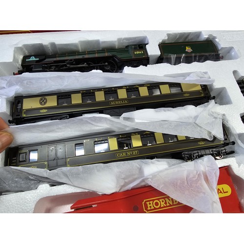 64 - A brand new in box Hornby R1225 Tornado express train set, never been unpackaged.