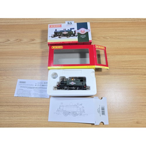 65 - A brand new in box Hornby limited edition R2957 GWR 0-4-0 Holden tank and locomotive class 101, no.1... 