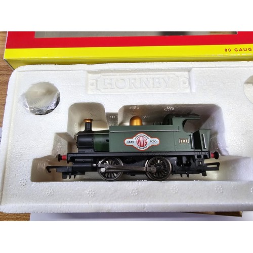 65 - A brand new in box Hornby limited edition R2957 GWR 0-4-0 Holden tank and locomotive class 101, no.1... 