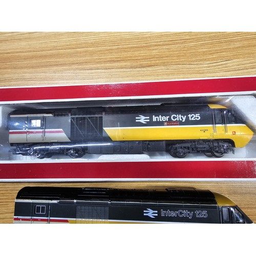 67 - A Lima 2051976 intercity 125 HST city of Bradford power locomotive 43085 with an unboxed Lima interc... 