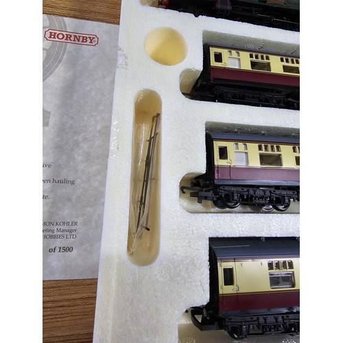 70 - A boxed as new hornby R2133M limited edition Sudeley Castle train pack with a Sudeley castle 7025 lo... 