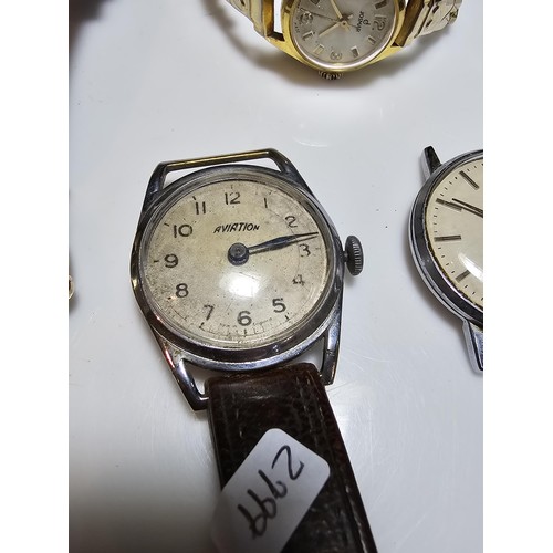 A collection of 8x good vintage watches to include a pioneer watch in ...