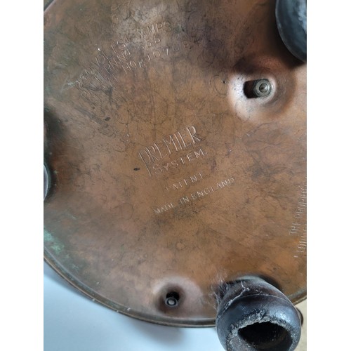 143 - Premier System vintage electric copper kettle, 230v, it is stamped to the base This is the property ... 