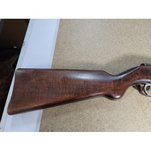 147 - Vintage Original Mod 27 .177 air rifle barrel is pitted in need of restoration, has a good quality w... 