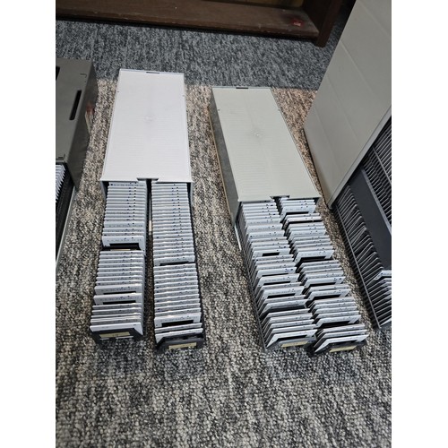 2 - Large job lot of approx 1000 photographic slides all organized into 7x cases covering various subjec... 