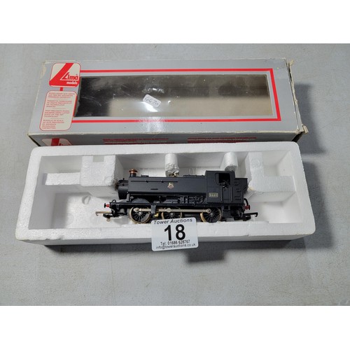 18 - Boxed Lima 205118 BR Black Class Pannier tank locomotive in good condition boxed