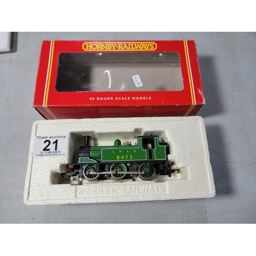 21 - Boxed Hornby R316 LNER Class J83 locomotive 8473 in good condition