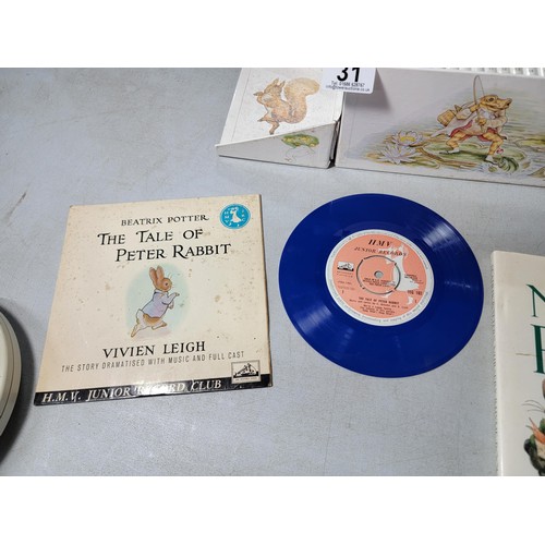 31 - The World of Peter Rabbit by Beatrix Potter book box set - complete from 1991 along with The Tale of... 