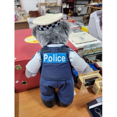 34 - Limited Edition Constable T. Bear Addition 12-2011 along with a blue ribbon foundation Victoria poli... 