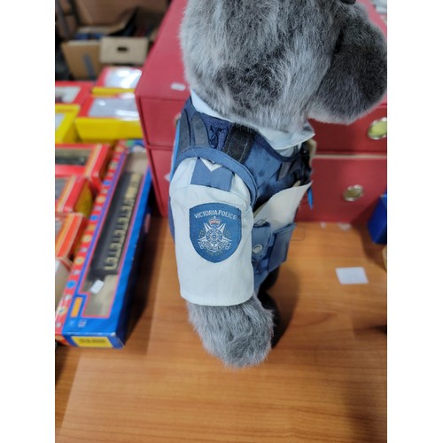 34 - Limited Edition Constable T. Bear Addition 12-2011 along with a blue ribbon foundation Victoria poli... 