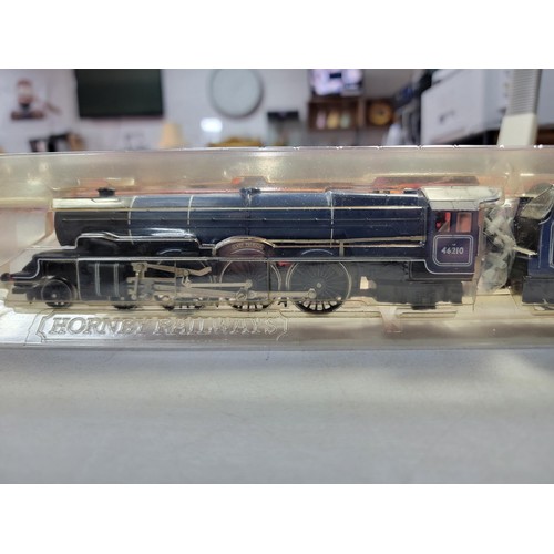 40 - Boxed Hornby R037 BR Blue Early Crest Lady Patricia Locomotive and tender in original box instructio... 