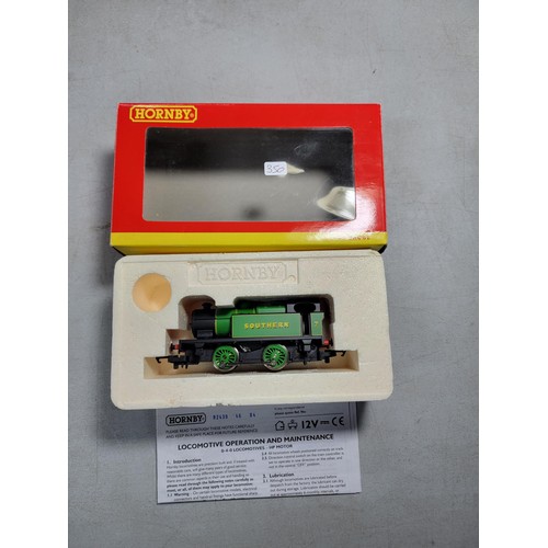 45 - Hornby R2439 Class D Southern Green locomotive NO. 7 with original box and liners cleaned with a tes... 