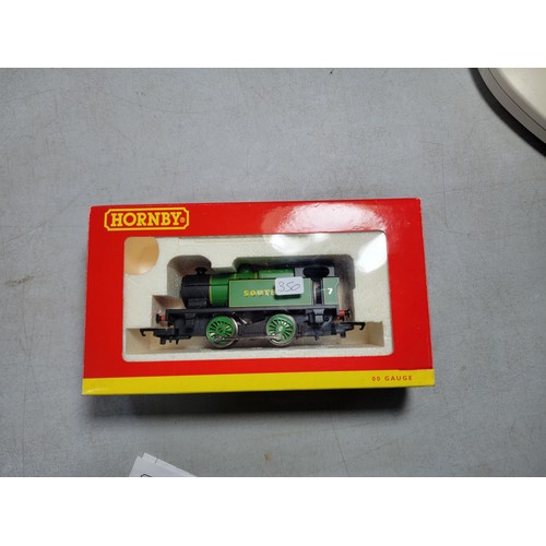 45 - Hornby R2439 Class D Southern Green locomotive NO. 7 with original box and liners cleaned with a tes... 