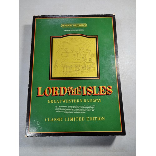 56 - Boxed as new Hornby R795 Lord of The Isles train pack includes loco and tender NO. 3046 with 3x brow... 