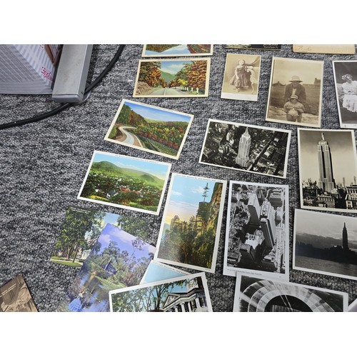 171 - Collection of various postcards and photographs to include a selection of good antique photographic ... 