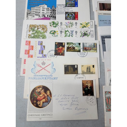 64 - 2x large stacks of Stamped First Day covers mostly are British with a small quantity of world covers... 